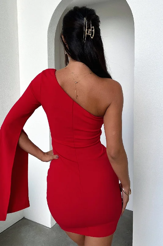 Cologne Dress - Red