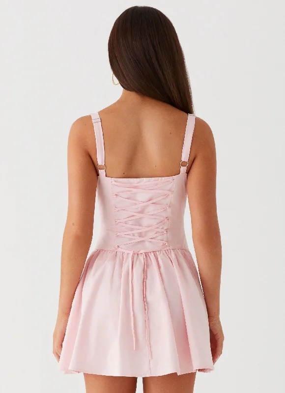 Juno Mini Dress - Pink