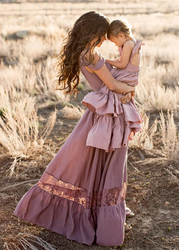 Coral Dress in Orchid