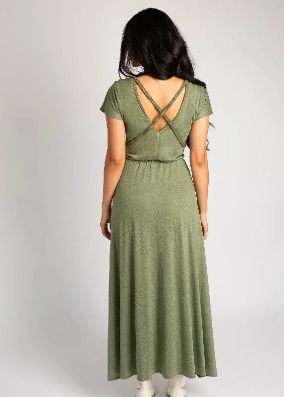 Novalie Dress in Heather Moss